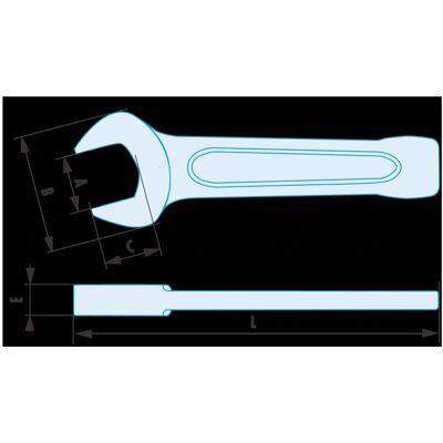 Facom 49.50SR Miedziano-Beryllium Lampa na płomienie Facom 49.50SR Miedziano-Beryllium Lampa na płomienie