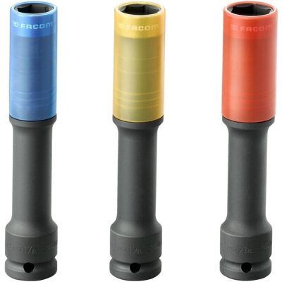 Facom Set di bussole a impatto 17-19-21 mm - Impact socket set Facom Set di bussole a impatto 17-19-21 mm - Impact socket set