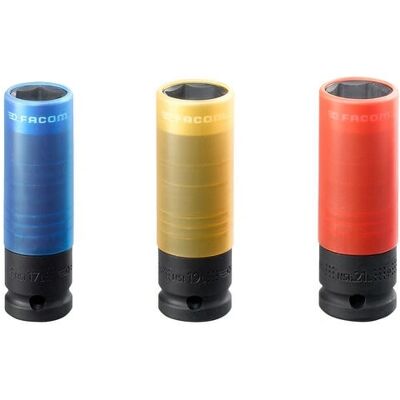 Facom NSI.3LPB Impact-Steckschlüsselsatz - Robuste Impact-Dops mit Teflon-Beschichtung Facom NSI.3LPB Impact-Steckschlüsselsatz - Robuste Impact-Dops mit Teflon-Beschichtung