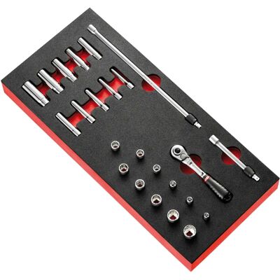 Facom Modèle - Douilles à 6 pans 1/4" - Pouces - Publicité Facom Modèle - Douilles à 6 pans 1/4" - Pouces - Publicité