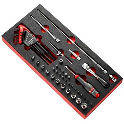 Facom Modell MODM.RL2U Steckschlüssel-Set - 3/16 bis 9/32 Zoll Facom Modell MODM.RL2U Steckschlüssel-Set - 3/16 bis 9/32 Zoll