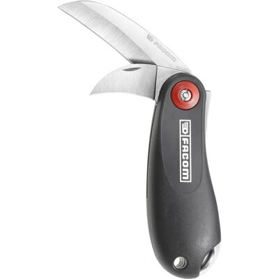 Facom Coltello per Elettricisti 2 Lame Pieghevole - Utensile elettrico Facom Coltello per Elettricisti 2 Lame Pieghevole - Utensile elettrico
