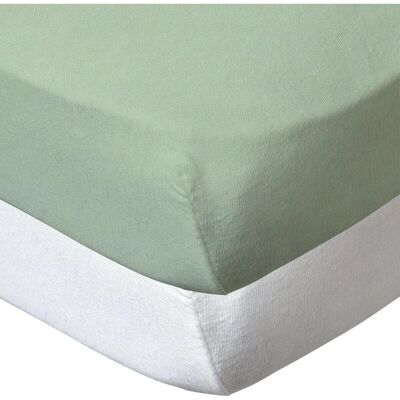 BABYCALIN - 2 Draps Housse Bb - 60x120 - Fitted sheet BABYCALIN - 2 Draps Housse Bb - 60x120 - Fitted sheet