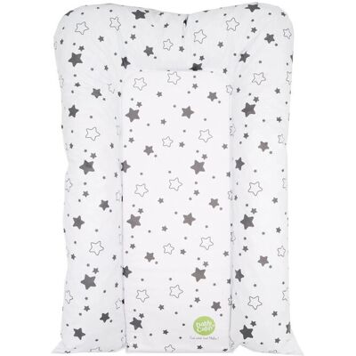 Babycalin Babycalin Flocons Étoiles PVC tapis à langer - 50 x 70 cm - tapis à langer - Publicité Babycalin Babycalin Flocons Étoiles PVC tapis à langer - 50 x 70 cm - tapis à langer - Publicité