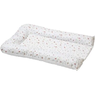 Matelas à langer Flocons Terrazzo Waterproof 50x70cm - Publicité Matelas à langer Flocons Terrazzo Waterproof 50x70cm - Publicité