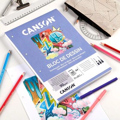 Papier d'Art Canson C400110403 - 50 Feuilles Papier d'Art Canson C400110403 - 50 Feuilles