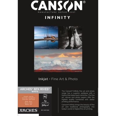 Canson Infinity Arches Bfk Rives White - Art Paper Canson Infinity Arches Bfk Rives White - Art Paper