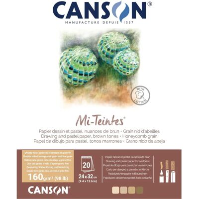 Canson Mi-Teintes Kunstdruckpapier - Rose bonbon - 240 x 320 mm - 240 Blatt Canson Mi-Teintes Kunstdruckpapier - Rose bonbon - 240 x 320 mm - 240 Blatt