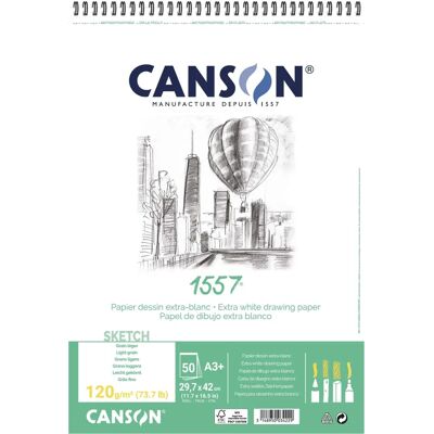 Canson A3 Skizzen- und Zeichenpapier - 50 Blatt Canson A3 Skizzen- und Zeichenpapier - 50 Blatt