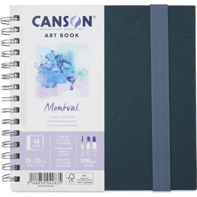 Carnet aquarelle Canson Montval 15x15cm - Carnet Carnet aquarelle Canson Montval 15x15cm - Carnet
