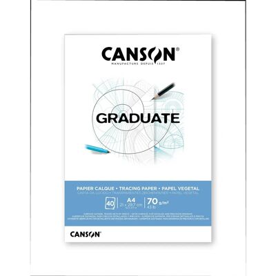 Canson A4 Gradienten Zeichenblock - 40 Blatt Canson A4 Gradienten Zeichenblock - 40 Blatt