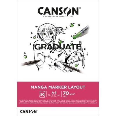 Canson Zeichenpapier - C31250P024 - 50 Blatt - A4 Canson Zeichenpapier - C31250P024 - 50 Blatt - A4