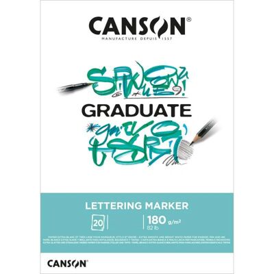 Bloc de papier pour dessin et marquage Canson Graduate - Bloc de papier Bloc de papier pour dessin et marquage Canson Graduate - Bloc de papier