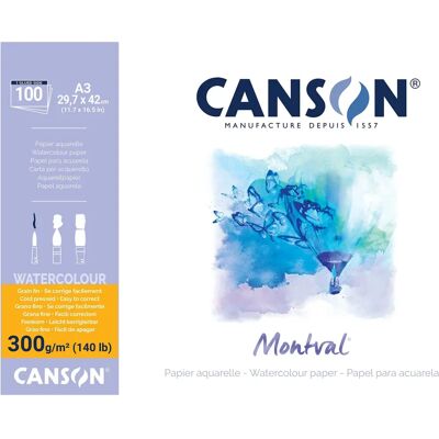 Canson A3 Aquarellpapier - 100 Blätter Canson A3 Aquarellpapier - 100 Blätter