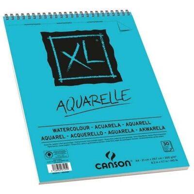 Canson Aquarelle XL Watercolour Pad - 300g - 30 Sheets Canson Aquarelle XL Watercolour Pad - 300g - 30 Sheets