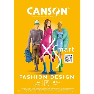 Canson C32250P000 Kunstpapier - 30 vellen - Kunstpapierblok Canson C32250P000 Kunstpapier - 30 vellen - Kunstpapierblok