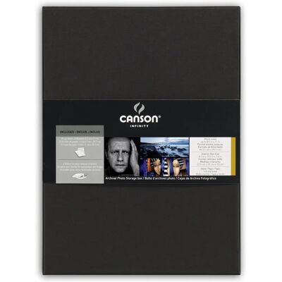Canson Fotobuch - 22,5x31x3,5cm - Schwarz - Archivbox Canson Fotobuch - 22,5x31x3,5cm - Schwarz - Archivbox
