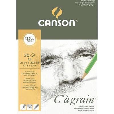 Canson 400060605 Carta da Disegno - Bianco Naturale Canson 400060605 Carta da Disegno - Bianco Naturale