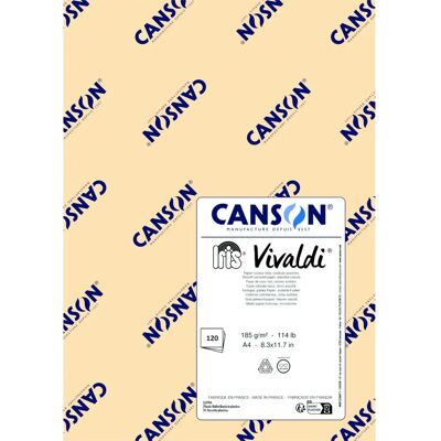 Paquete de Papel Cartulina Pastel Canson - 120 Hojas A4 185g Colores Surtidos Paquete de Papel Cartulina Pastel Canson - 120 Hojas A4 185g Colores Surtidos
