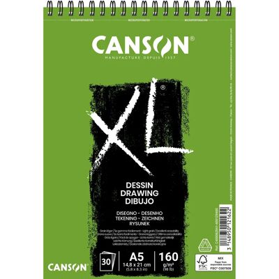 Canson XL Drawing Spiralbound - Textured Paper - A3 Canson XL Drawing Spiralbound - Textured Paper - A3
