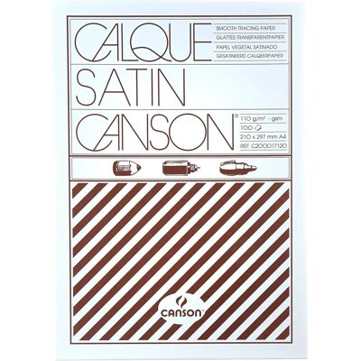 Papel de Desenho Canson A4 Alta Transparência - 100 Folhas Papel de Desenho Canson A4 Alta Transparência - 100 Folhas