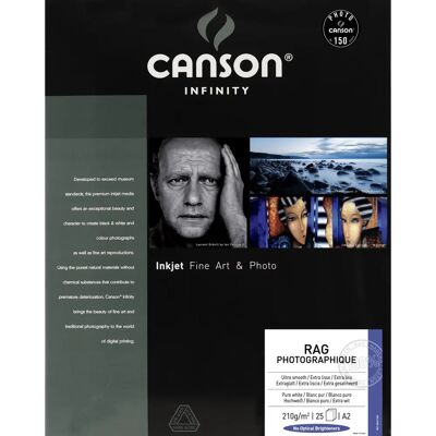 Canson Infinity Rag Photographique A2 - Fotopapir Canson Infinity Rag Photographique A2 - Fotopapir