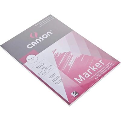 Canson XL Papier Marqueur Très Blanc A4 - Papier - Publicité Canson XL Papier Marqueur Très Blanc A4 - Papier - Publicité