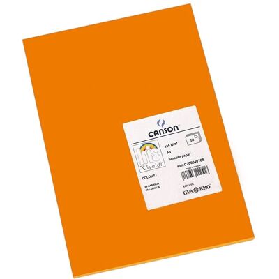 Papier Couleur Orange A3 Canson - Art & Artisanat Papier Couleur Orange A3 Canson - Art & Artisanat