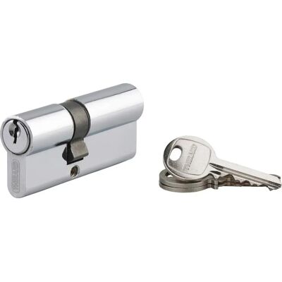 THIRARD - Cylindre européen 30x40mm chrome - Serrure à cylindre THIRARD - Cylindre européen 30x40mm chrome - Serrure à cylindre