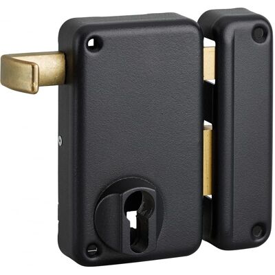 Cerradura de superficie vertical Thirard - Derecha - 75x130mm Cerradura de superficie vertical Thirard - Derecha - 75x130mm