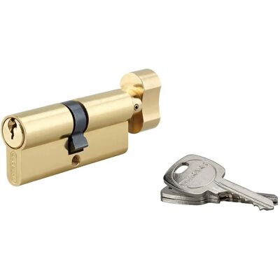 Cilindro europeo in ottone Thirard - 40x40mm - 3 chiavi Cilindro europeo in ottone Thirard - 40x40mm - 3 chiavi