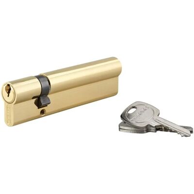 Cylindre Européen en Laiton Thirard - 30x90mm, 3 clés Cylindre Européen en Laiton Thirard - 30x90mm, 3 clés