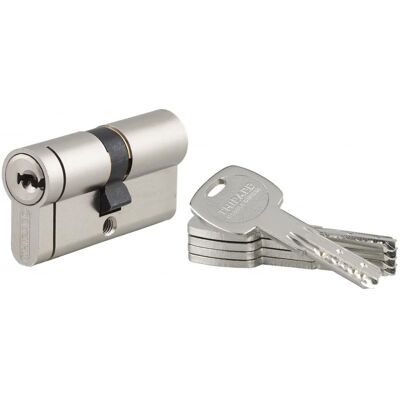 Thirard - Cylindr europrofili - Nikiel - 30x30mm - 4 klucze - Transit 2 Thirard - Cylindr europrofili - Nikiel - 30x30mm - 4 klucze - Transit 2