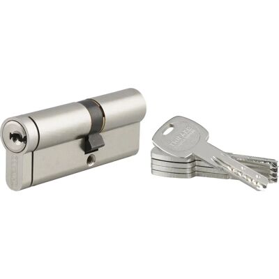 Thirard Cylindre Transit 2 - Haute Sécurité, Nickel, 8 Pins, Clés Réversibles - Publicité Thirard Cylindre Transit 2 - Haute Sécurité, Nickel, 8 Pins, Clés Réversibles - Publicité