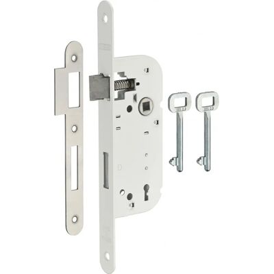 Thirard - Serrure - Serrure réversible en acier avec 2 clés - Porte intérieure Thirard - Serrure - Serrure réversible en acier avec 2 clés - Porte intérieure