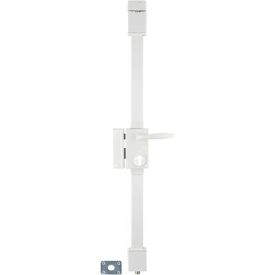 Thirard - Boîtier de serrure blanc 75x130mm avec écrou - Gauche - Publicité Thirard - Boîtier de serrure blanc 75x130mm avec écrou - Gauche - Publicité