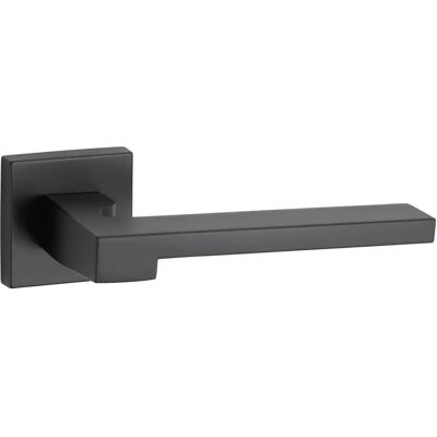 Thirard Ginevra Door Handle - Square Rose - Matte Black Thirard Ginevra Door Handle - Square Rose - Matte Black
