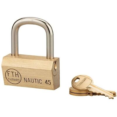 Thirard - Nautic - Ottone - 45mm - Padlock Thirard - Nautic - Ottone - 45mm - Padlock