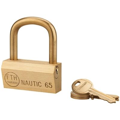 Thirard - Lucchetto Ottone Nautic 65mm - Padlock Thirard - Lucchetto Ottone Nautic 65mm - Padlock