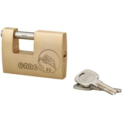 THIRARD - Lucchetto cargo in ottone 85mm, 2 chiavi - Industria THIRARD - Lucchetto cargo in ottone 85mm, 2 chiavi - Industria