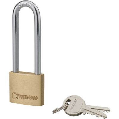 Thirard - Lucchetto con chiave, 40 mm, arco alto 1/2 - Lucchetto Thirard - Lucchetto con chiave, 40 mm, arco alto 1/2 - Lucchetto
