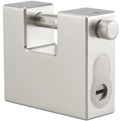 Candado de Acero Thor 95mm Thirard - Seguridad con Cilindro Europeo Candado de Acero Thor 95mm Thirard - Seguridad con Cilindro Europeo