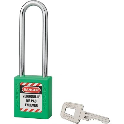 THIRARD - Lucchetto 40 mm - 6 x 76 mm - verde - Padlock THIRARD - Lucchetto 40 mm - 6 x 76 mm - verde - Padlock