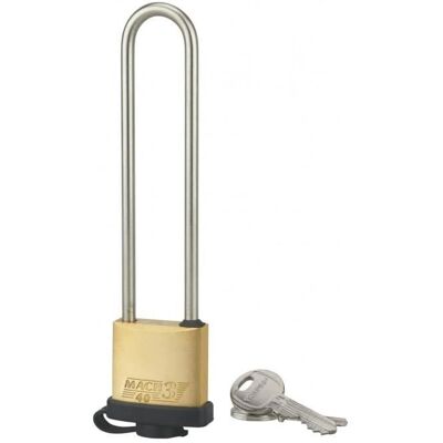 Serratura di Alta Sicurezza Thirard - Mach 3 40mm - Anello in Acciaio Inox Serratura di Alta Sicurezza Thirard - Mach 3 40mm - Anello in Acciaio Inox