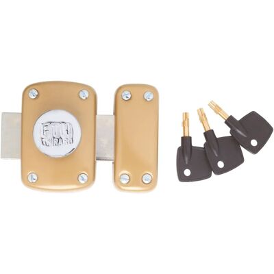 Thirard - Serratura di alta sicurezza - Smeraldo - Cilindro in ottone - 40mm - 3 chiavi Thirard - Serratura di alta sicurezza - Smeraldo - Cilindro in ottone - 40mm - 3 chiavi