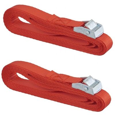 THIRARD - Set di 2 cinghie di tensione 5m - 2 pcs - 5 m - Cinghie di tensione THIRARD - Set di 2 cinghie di tensione 5m - 2 pcs - 5 m - Cinghie di tensione