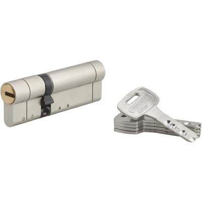 Cilindro di Alta Sicurezza Euro Profilo Nickel Thirard - 30x60mm - 5 Chiavi Cilindro di Alta Sicurezza Euro Profilo Nickel Thirard - 30x60mm - 5 Chiavi