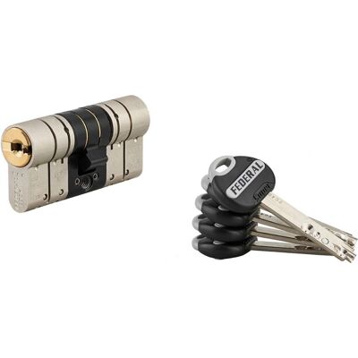THIRARD - Federal 2 - 30X30 - nickel - Cilindro chiusura THIRARD - Federal 2 - 30X30 - nickel - Cilindro chiusura