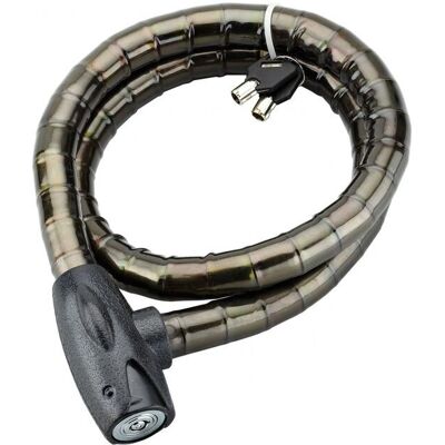 Candado para bicicleta Thirard - Cable de acero, 25mmx1m, 2 llaves Candado para bicicleta Thirard - Cable de acero, 25mmx1m, 2 llaves
