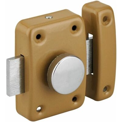 SERRURERIE DE PICARDIE - Serratura automatica a pomolo, bronzo, 55mm SERRURERIE DE PICARDIE - Serratura automatica a pomolo, bronzo, 55mm